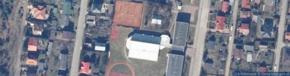 Zdjęcie satelitarne Kort tenisowy