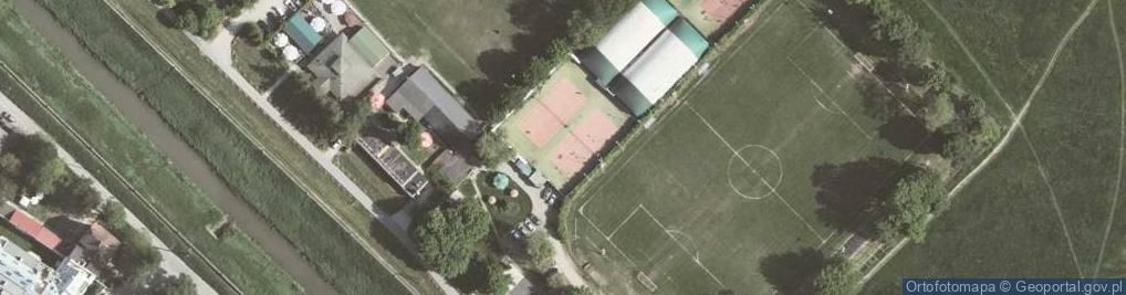 Zdjęcie satelitarne Krakowski Klub Tenisowy Na Błoniach