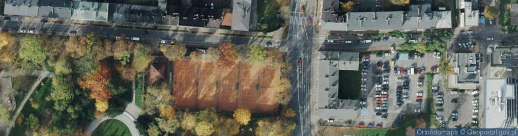 Zdjęcie satelitarne Miejskie Korty Tenisowe