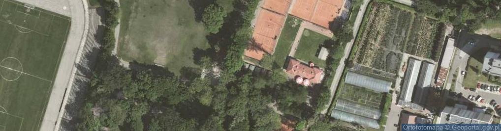 Zdjęcie satelitarne WKS Wawel