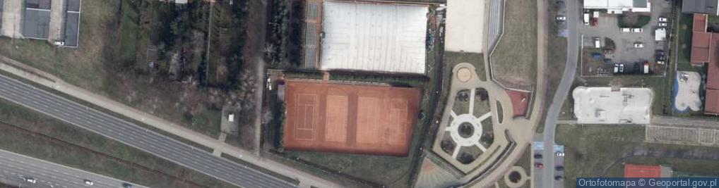 Zdjęcie satelitarne Zespół Kortów Tenisowych