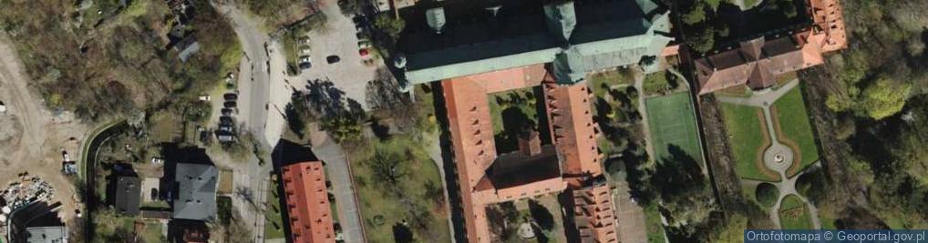 Zdjęcie satelitarne Bazylika archikatedralna w Gdańsku-Oliwie