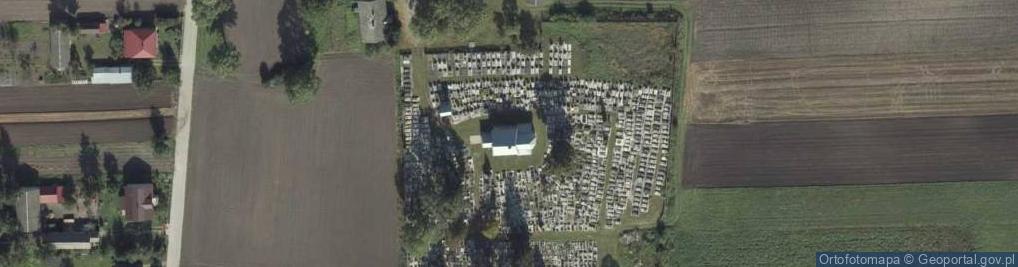 Zdjęcie satelitarne Kaplica cmentarna Wszystkich Świętych