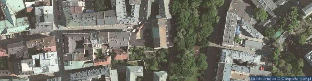 Zdjęcie satelitarne Kościół św. Józefa w Krakowie (ul. Poselska)