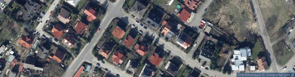 Zdjęcie satelitarne Kościół św. Katarzyny w Goleniowie