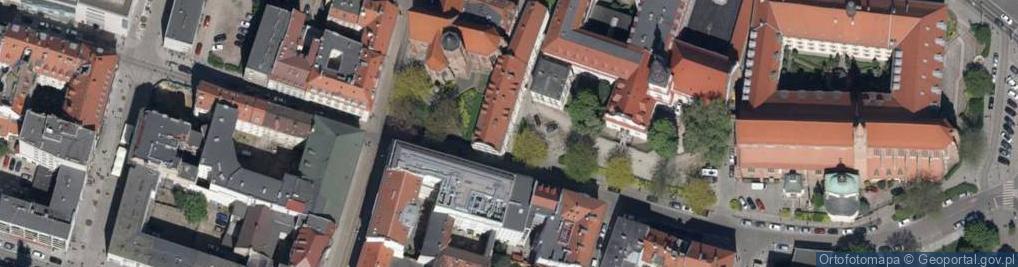 Zdjęcie satelitarne Kościół św. Macieja we Wrocławiu