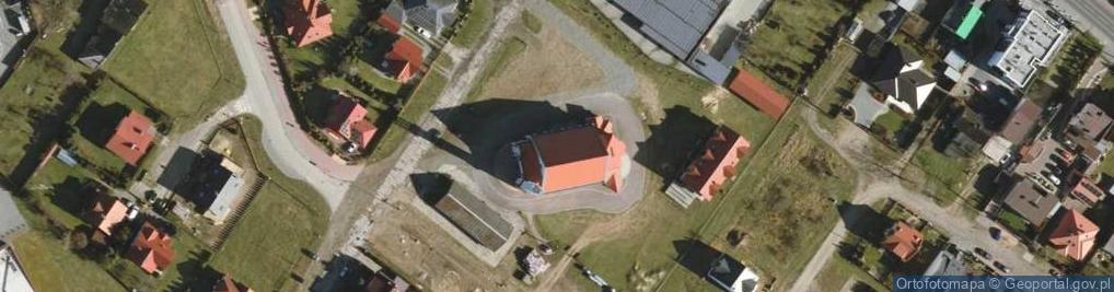 Zdjęcie satelitarne Kościół Świętego Bogumiła w Kole