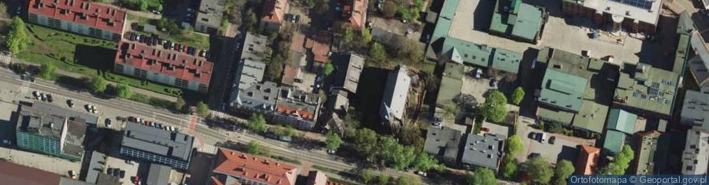 Zdjęcie satelitarne Kościół Zbawiciela w Katowicach-Szopienicach