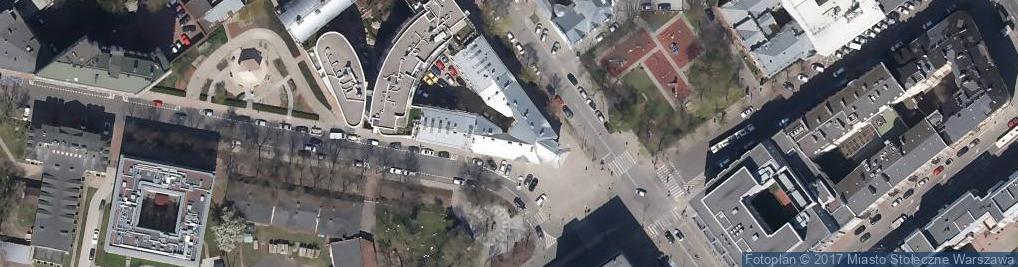 Zdjęcie satelitarne Kuria Biskupia Warszawsko-Praska