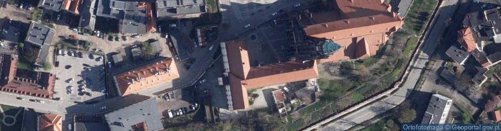Zdjęcie satelitarne Kuria Biskupia