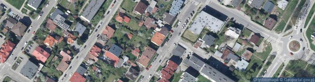 Zdjęcie satelitarne Hurtownia Artykułów Kwiaciarskich Decorum Anna Leśniak i Tomasz Horzymek Wspólnik Spółki Cywilnej