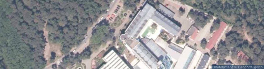 Zdjęcie satelitarne Ośrodek Wypoczynkowy Sandra SPA