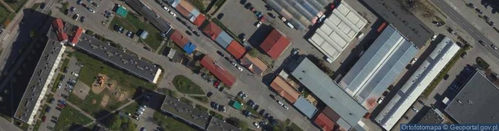 Zdjęcie satelitarne Kropek - Piekarnia, Cukiernia
