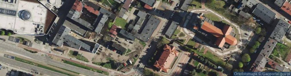 Zdjęcie satelitarne SKANOWANIE WIELKOFORMATOWE | Ksero Sosnowiec - Centrum - Modera