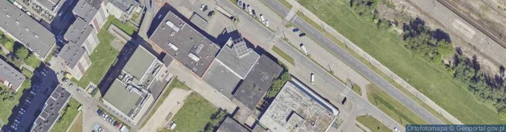 Zdjęcie satelitarne 1 Firma Księgarska Pim 2 Firma Handlowa Trio