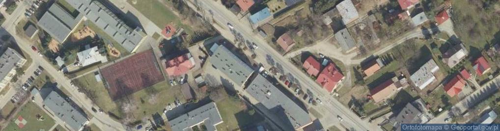 Zdjęcie satelitarne Dom Książki