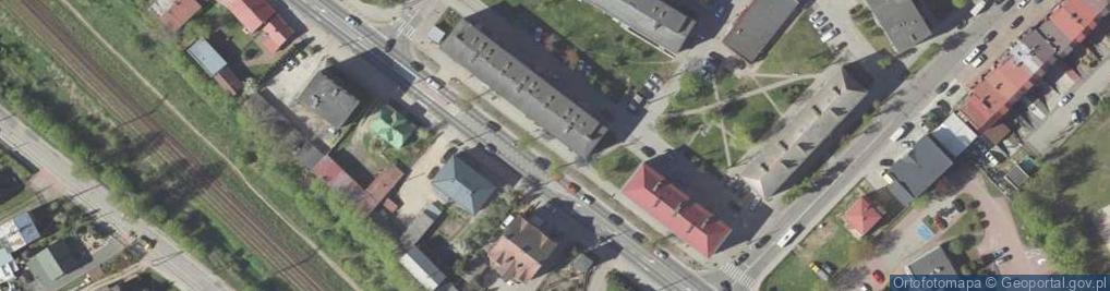 Zdjęcie satelitarne Dom książki