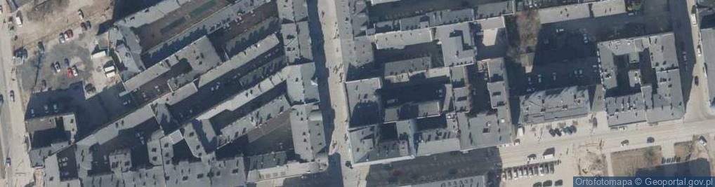 Zdjęcie satelitarne Komiks Księgarnia Józefacki Jarosław Milczarek Jerzy