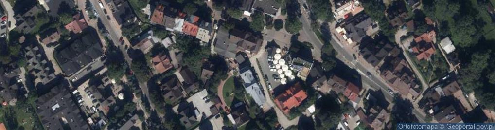 Zdjęcie satelitarne Poraj
