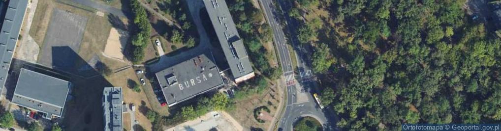 Zdjęcie satelitarne Kuratorium Oświaty Delegatura