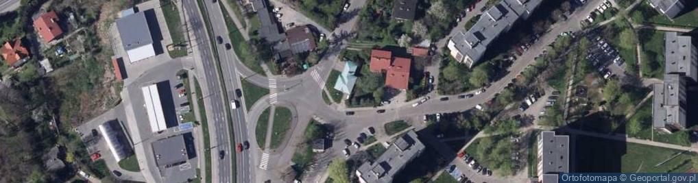 Zdjęcie satelitarne Bielsko-Biała