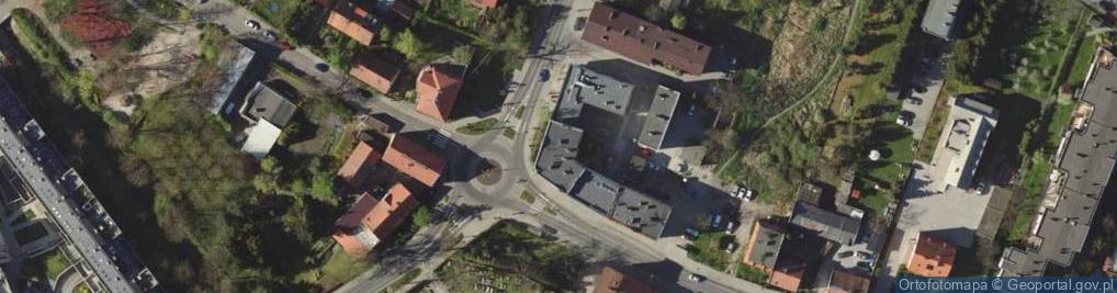Zdjęcie satelitarne BK Krężałek-Bukiety