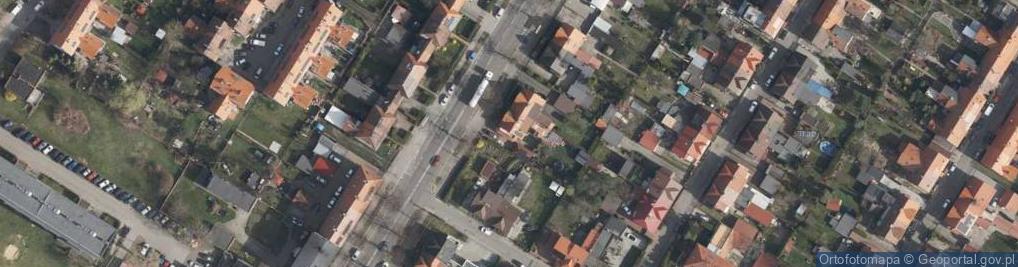 Zdjęcie satelitarne Bradel