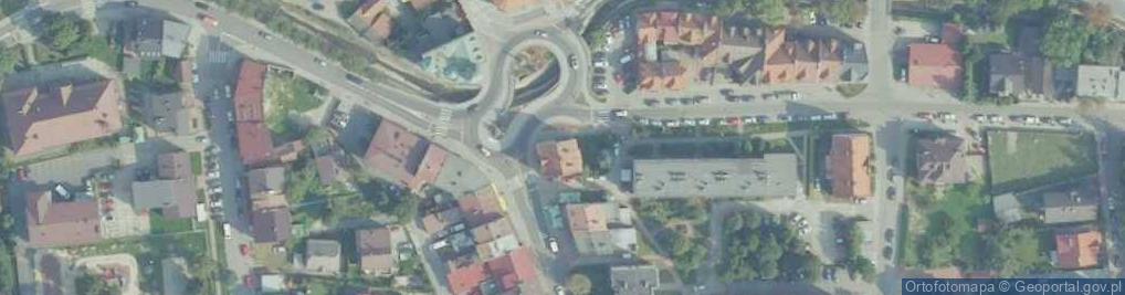 Zdjęcie satelitarne Bukieciarnia