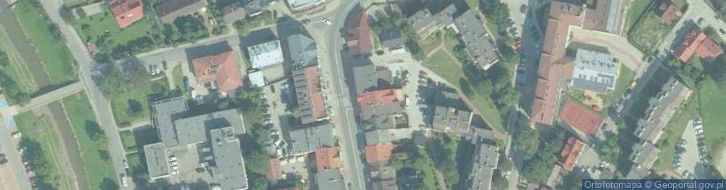 Zdjęcie satelitarne Kasztanek