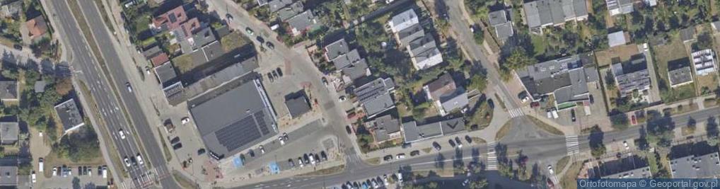 Zdjęcie satelitarne Kwiaciarnia Na Migdałowej