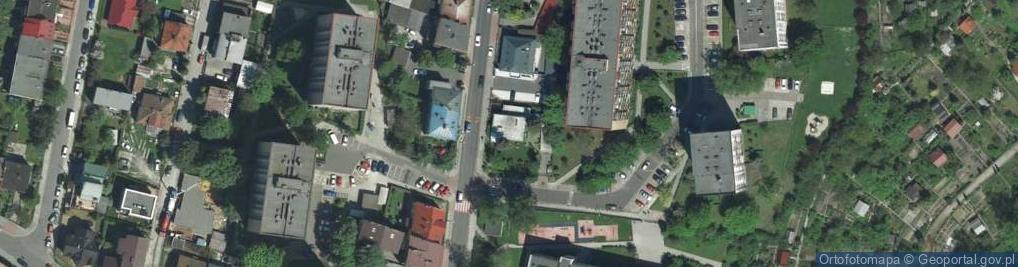 Zdjęcie satelitarne Kwiatuszek