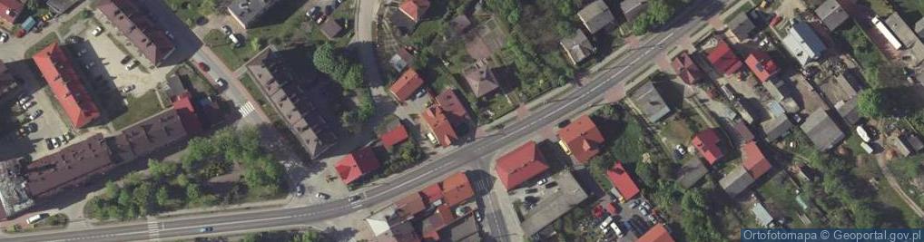 Zdjęcie satelitarne Kwiaty u Agi
