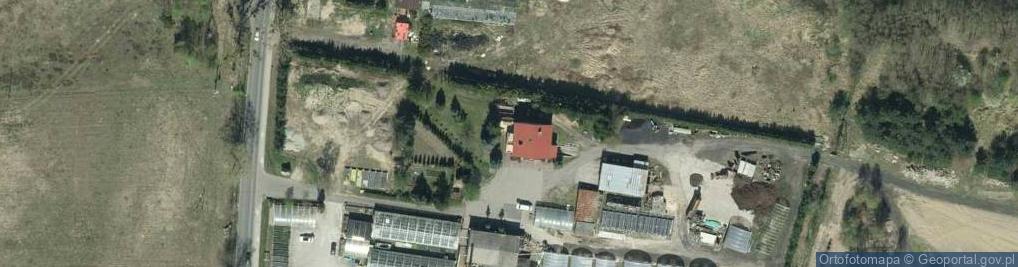 Zdjęcie satelitarne PPHU Kwiaciarnia Ogrodnictwo Hirsch Barbara Hirsch