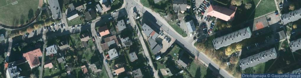 Zdjęcie satelitarne Sklep Ogrodniczo Kwiatowy Ria Firma Usługowo Transportowa Staś