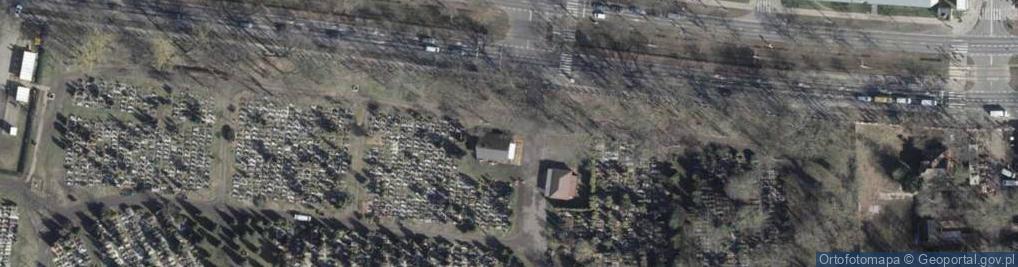 Zdjęcie satelitarne Temple