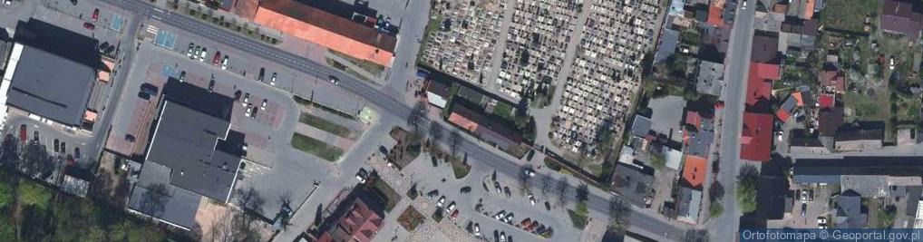 Zdjęcie satelitarne Zakład Ogrodniczy Kiosk Kwiaciarski Apoloniusz