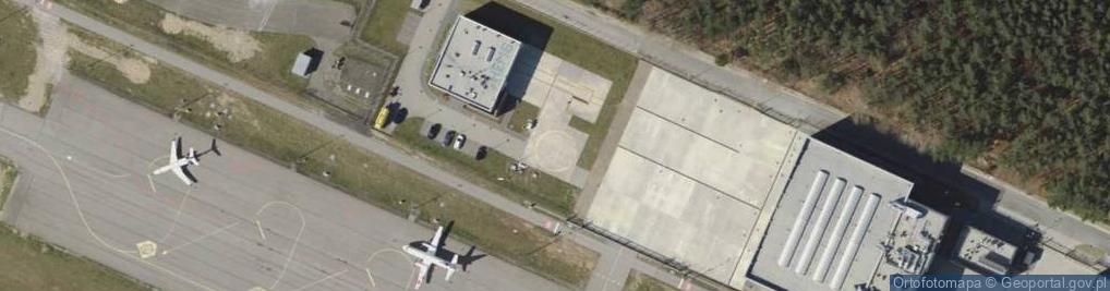 Zdjęcie satelitarne Lotnicze Pogotowie Ratunkowe Oddział Gdańsk