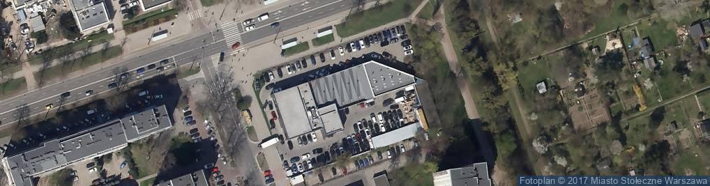 Zdjęcie satelitarne British Automotive Centrum