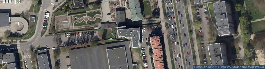 Zdjęcie satelitarne Centrum Nowoczesnej Ortodoncji Dr Weronika Wierusz-Hajdacka