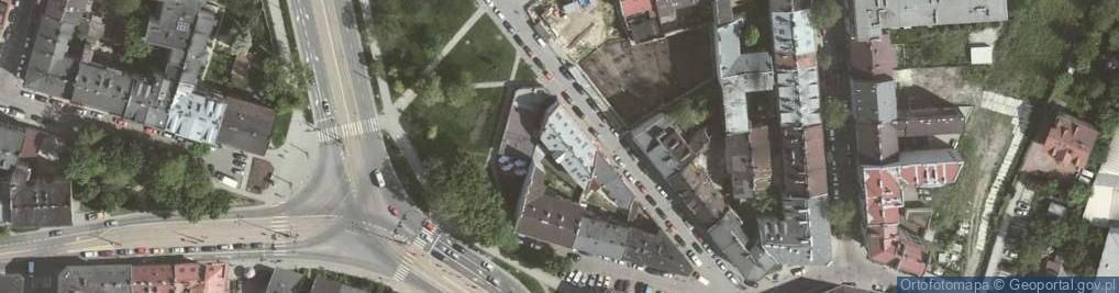 Zdjęcie satelitarne Dobry laryngolog Kraków