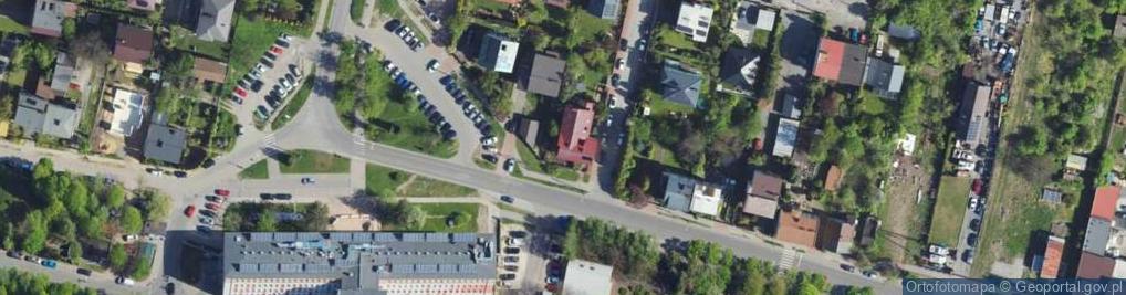 Zdjęcie satelitarne IndywidualnaSpecjalistycznaPraktykaLekarska Sylwia Kucia-Kuźma
