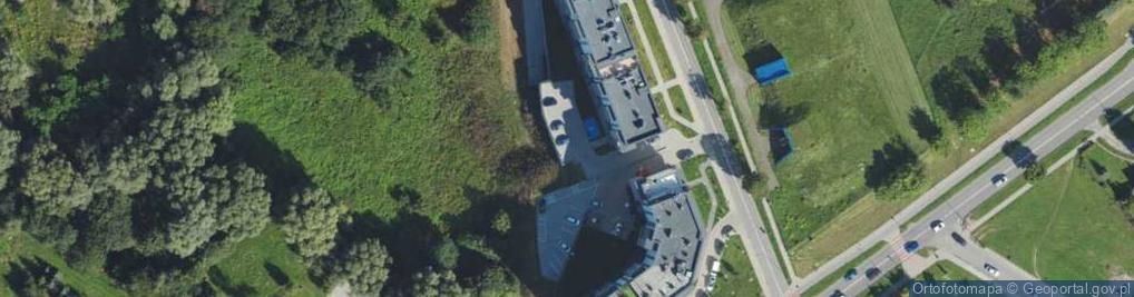 Zdjęcie satelitarne USG Elbląg lek. Małgorzata Hajer
