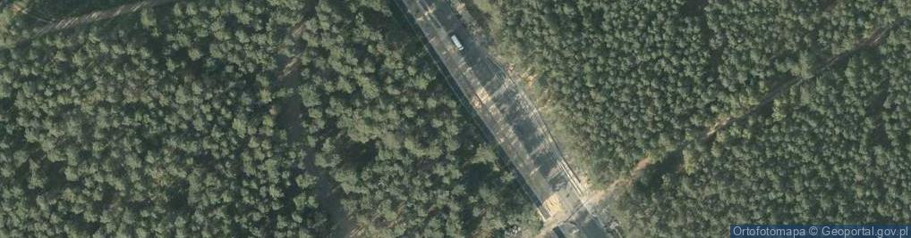 Zdjęcie satelitarne Parking Leśny