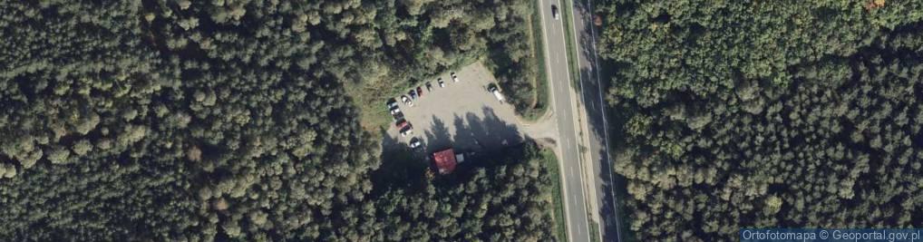 Zdjęcie satelitarne Parking Leśny