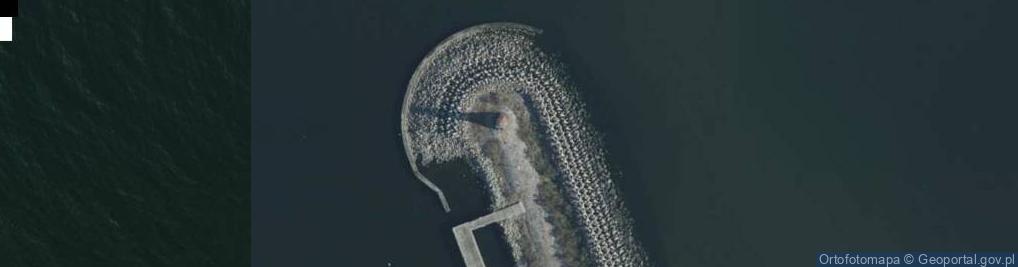 Zdjęcie satelitarne Latarnia