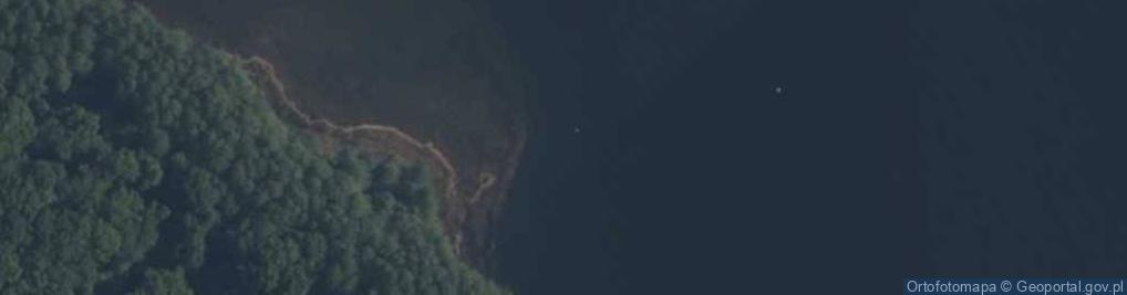 Zdjęcie satelitarne tor wodny Giżycko-Węgorzewo- jez. Kisajno