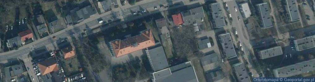 Zdjęcie satelitarne Centrum Edukacji Dorosłych Trzyletnie Liceum Ogólnokształcące W Brodnicy