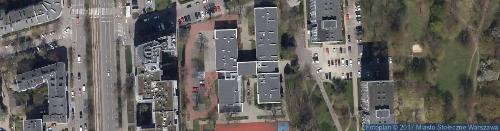 Zdjęcie satelitarne Clv Liceum Ogólnokształcące Z Oddziałami Dwujęzycznymi Im. Bohaterek Powstania Warszawskiego
