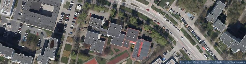 Zdjęcie satelitarne Clviii Liceum Ogólnokształcące Z Oddziałami Dwujęzycznymi