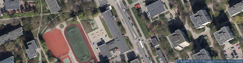 Zdjęcie satelitarne Clxi Liceum Ogólnokształcące